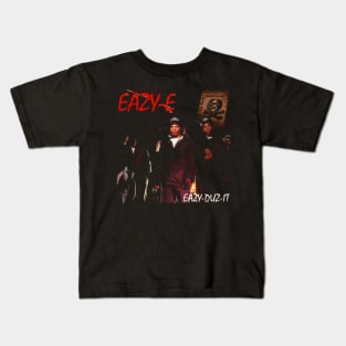 Eazy E The Ruthless Rapper In Candid Snaps Kids T-Shirt